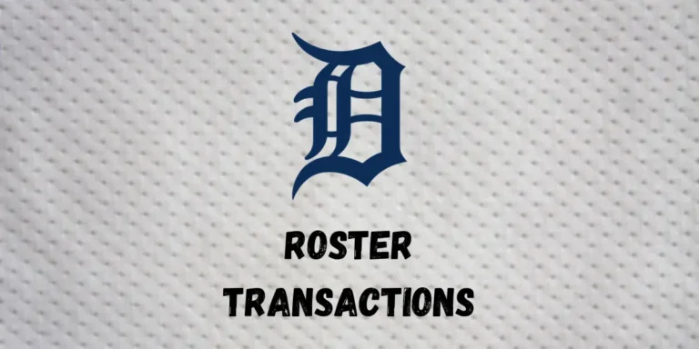 breaking news : Detroit Tigers: 7/21 Roster Changes