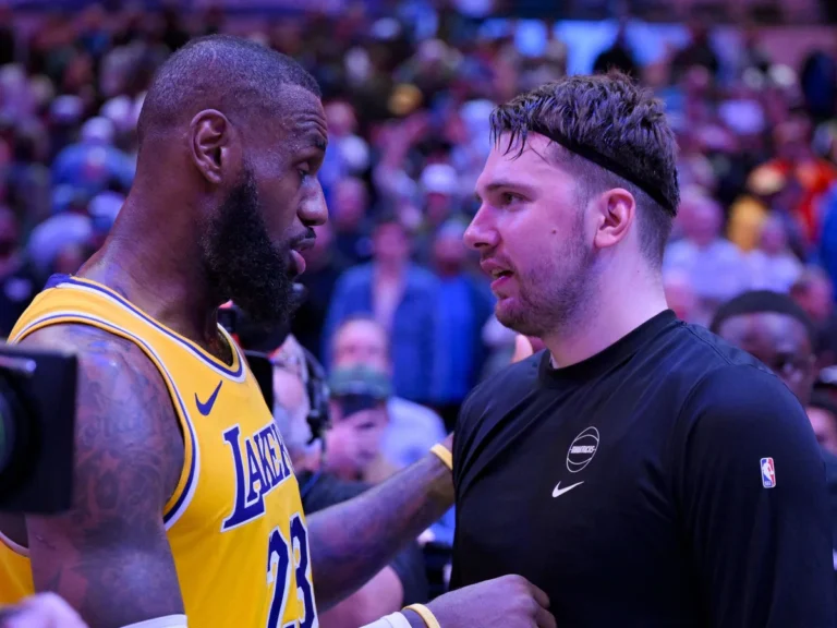 LeBron James’ Performance Vs. Serbia Puts Him With Mavs’ Luka Doncic in Rarified Air