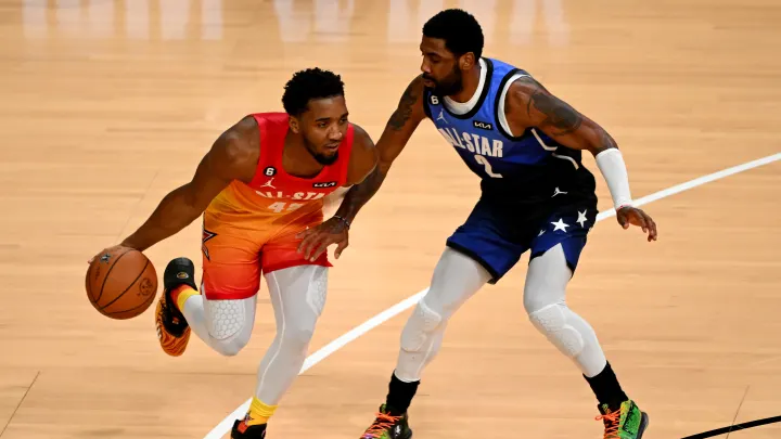 Kyrie Irving’s excellence gets jaw-dropping praise from Donovan Mitchell