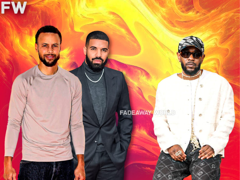 Stephen Curry chooses Drake in their rap feud over Kendrick Lamar.