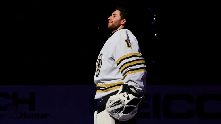 Boston Bruins Jeremy Swayman On Tim Wakefield