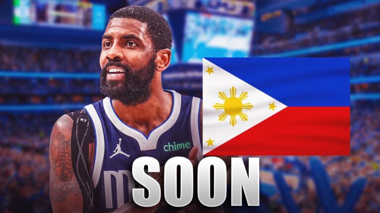 Mavericks’ Kyrie Irving’s Iconic Game-Winner Used As Mural For Basketball Court in Philippines