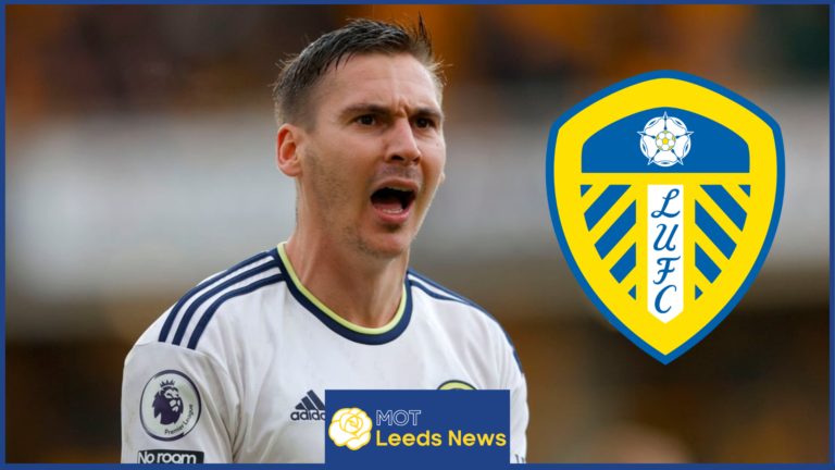 Max Wober wird später Leeds United wieder verlassen, nach dem Schnub trotz der Ansprüche an Daniel Farke