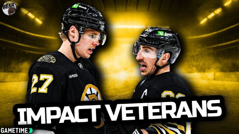 The Roles Of Veterans For The Bruins Discussed By Conor And Evan
